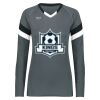 Ladies TruHit Tri-Color Long Sleeve Jersey Thumbnail