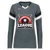 Ladies TruHit Tri-Color Long Sleeve Jersey Thumbnail