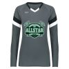 Ladies TruHit Tri-Color Long Sleeve Jersey Thumbnail