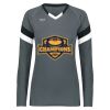 Ladies TruHit Tri-Color Long Sleeve Jersey Thumbnail