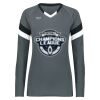 Ladies TruHit Tri-Color Long Sleeve Jersey Thumbnail