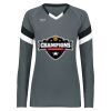 Ladies TruHit Tri-Color Long Sleeve Jersey Thumbnail