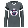 Ladies TruHit Tri-Color Long Sleeve Jersey Thumbnail