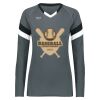 Ladies TruHit Tri-Color Long Sleeve Jersey Thumbnail