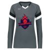 Ladies TruHit Tri-Color Long Sleeve Jersey Thumbnail