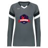 Ladies TruHit Tri-Color Long Sleeve Jersey Thumbnail