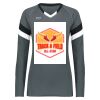 Ladies TruHit Tri-Color Long Sleeve Jersey Thumbnail