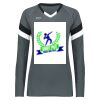 Ladies TruHit Tri-Color Long Sleeve Jersey Thumbnail