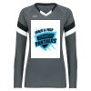 Ladies TruHit Tri-Color Long Sleeve Jersey Thumbnail