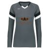 Ladies TruHit Tri-Color Long Sleeve Jersey Thumbnail