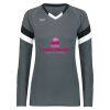 Ladies TruHit Tri-Color Long Sleeve Jersey Thumbnail