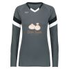 Ladies TruHit Tri-Color Long Sleeve Jersey Thumbnail