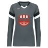 Ladies TruHit Tri-Color Long Sleeve Jersey Thumbnail
