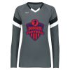 Ladies TruHit Tri-Color Long Sleeve Jersey Thumbnail