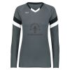 Ladies TruHit Tri-Color Long Sleeve Jersey Thumbnail