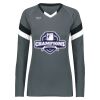 Ladies TruHit Tri-Color Long Sleeve Jersey Thumbnail