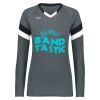 Ladies TruHit Tri-Color Long Sleeve Jersey Thumbnail