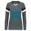 Ladies TruHit Tri-Color Long Sleeve Jersey Thumbnail