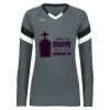 Ladies TruHit Tri-Color Long Sleeve Jersey Thumbnail