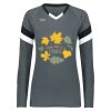 Ladies TruHit Tri-Color Long Sleeve Jersey Thumbnail
