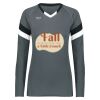Ladies TruHit Tri-Color Long Sleeve Jersey Thumbnail