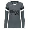 Ladies TruHit Tri-Color Long Sleeve Jersey Thumbnail