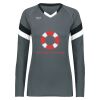 Ladies TruHit Tri-Color Long Sleeve Jersey Thumbnail