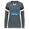 Ladies TruHit Tri-Color Long Sleeve Jersey Thumbnail