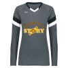 Ladies TruHit Tri-Color Long Sleeve Jersey Thumbnail