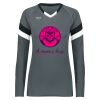 Ladies TruHit Tri-Color Long Sleeve Jersey Thumbnail