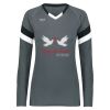 Ladies TruHit Tri-Color Long Sleeve Jersey Thumbnail