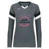 Ladies TruHit Tri-Color Long Sleeve Jersey Thumbnail