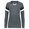 Ladies TruHit Tri-Color Long Sleeve Jersey Thumbnail