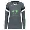 Ladies TruHit Tri-Color Long Sleeve Jersey Thumbnail