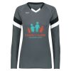 Ladies TruHit Tri-Color Long Sleeve Jersey Thumbnail