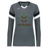 Ladies TruHit Tri-Color Long Sleeve Jersey Thumbnail