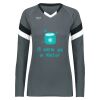 Ladies TruHit Tri-Color Long Sleeve Jersey Thumbnail
