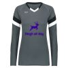 Ladies TruHit Tri-Color Long Sleeve Jersey Thumbnail