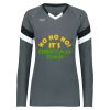 Ladies TruHit Tri-Color Long Sleeve Jersey Thumbnail