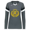 Ladies TruHit Tri-Color Long Sleeve Jersey Thumbnail