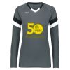 Ladies TruHit Tri-Color Long Sleeve Jersey Thumbnail
