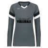 Ladies TruHit Tri-Color Long Sleeve Jersey Thumbnail