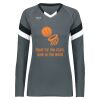Ladies TruHit Tri-Color Long Sleeve Jersey Thumbnail