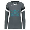 Ladies TruHit Tri-Color Long Sleeve Jersey Thumbnail
