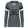 Ladies TruHit Tri-Color Long Sleeve Jersey Thumbnail