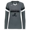 Ladies TruHit Tri-Color Long Sleeve Jersey Thumbnail