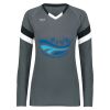 Ladies TruHit Tri-Color Long Sleeve Jersey Thumbnail
