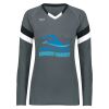 Ladies TruHit Tri-Color Long Sleeve Jersey Thumbnail