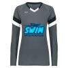 Ladies TruHit Tri-Color Long Sleeve Jersey Thumbnail