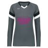 Ladies TruHit Tri-Color Long Sleeve Jersey Thumbnail